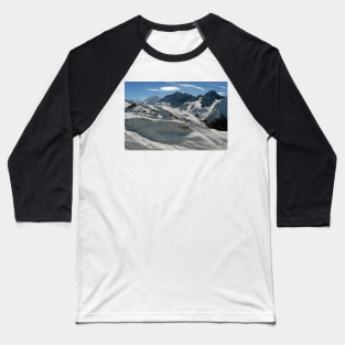 La Plagne Paradiski French Alps France Baseball T-Shirt